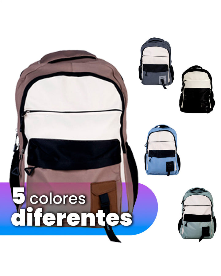 Mochila Escolar- 5 colores