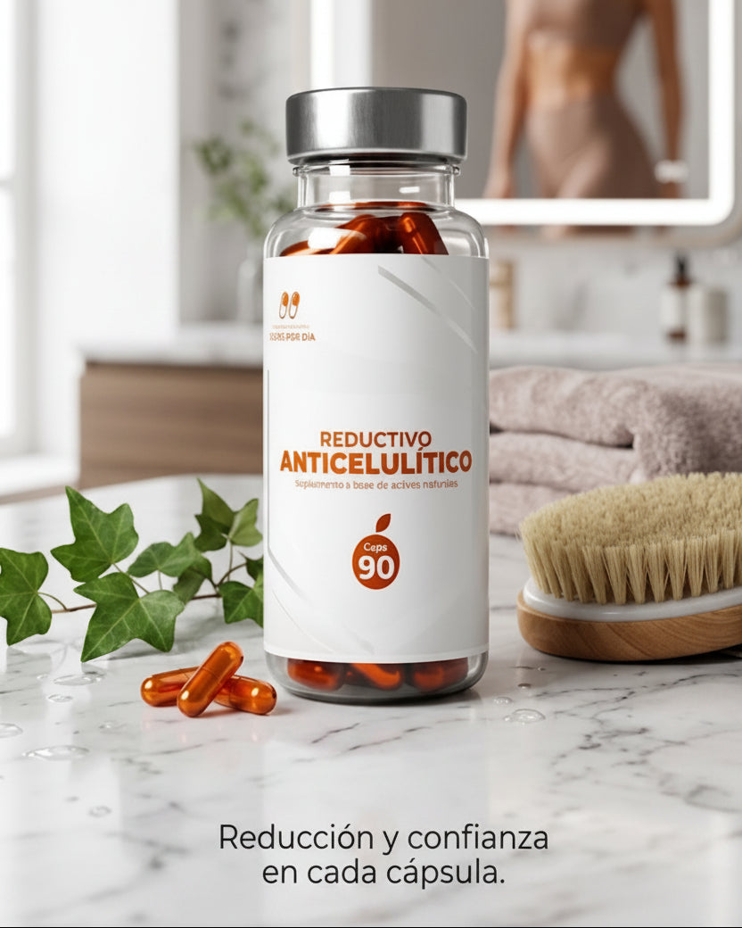 Reductivo Anticelulítico Con Multivitaminico De 90 Cápsulas