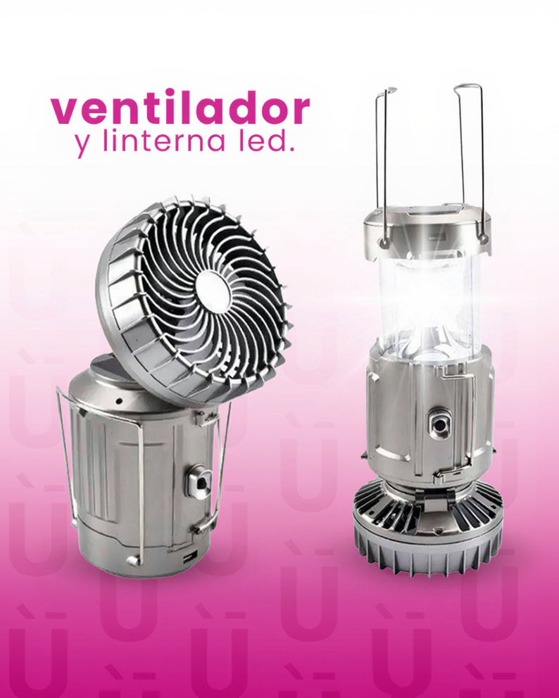 Ventilador De Mano Portátil Recargable