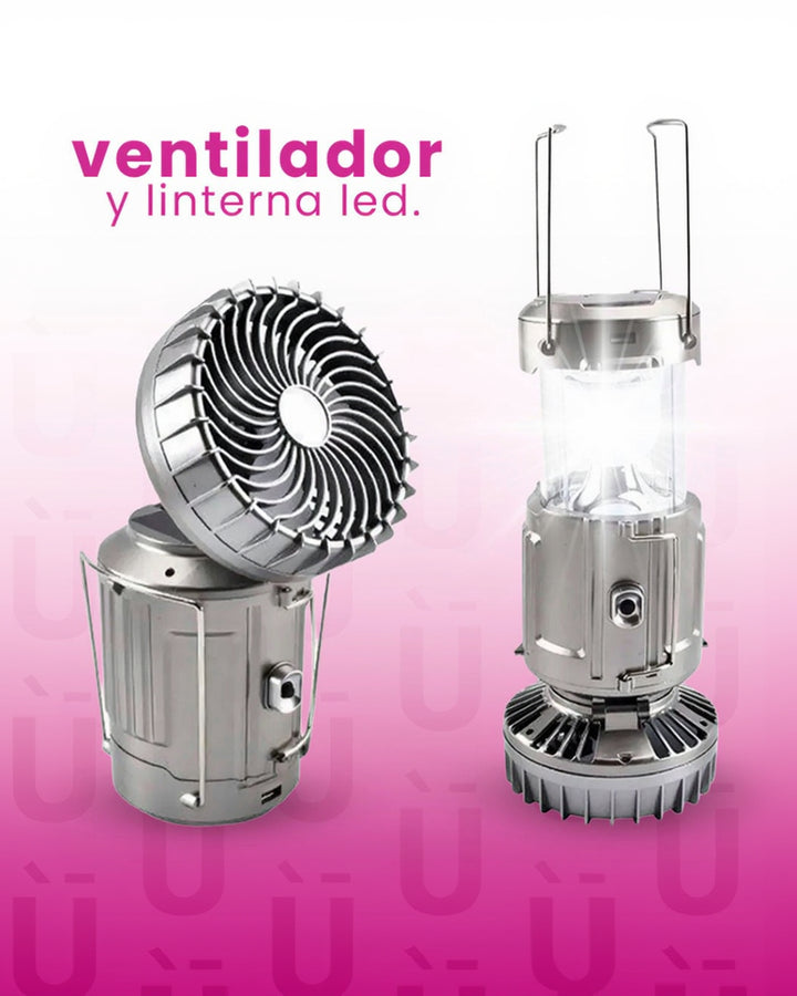Ventilador De Mano Portátil Recargable