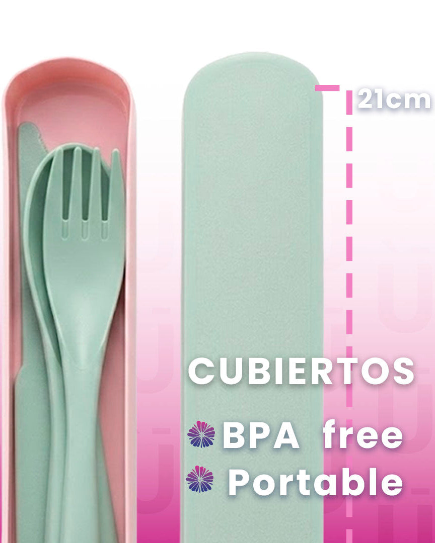 Juego De Cubiertos Colores